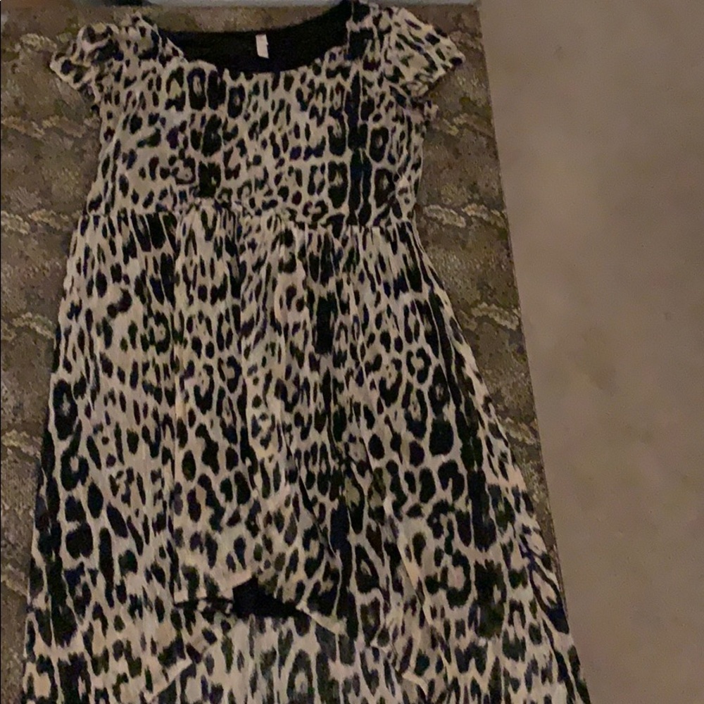 Leopard print xhilaration dress size 2X